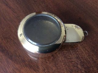 Antique Welsh Miners Pocket Watch Holder.  Cover.  Protector.