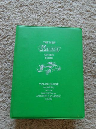 1976 Kruse Green Book Value Guide Price List Antique Classic Cars Rolls Bentley
