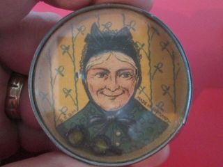Antique Old Woman W/ Glasses - Dexterity Game - German 1 Of 30 Listed - 16