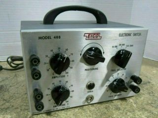 Vintage Eico Model 488 Electronic Switch Module Vacuum Tube Radio Signal
