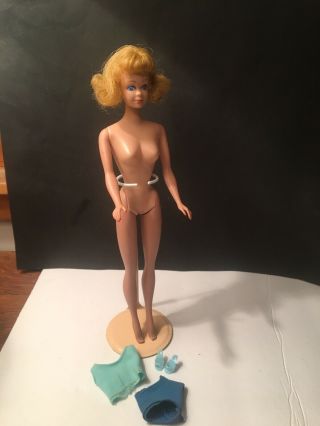 Vintage 1960’s Midge Barbie,  Blonde Hair,  Blue Eyed Cutie 2