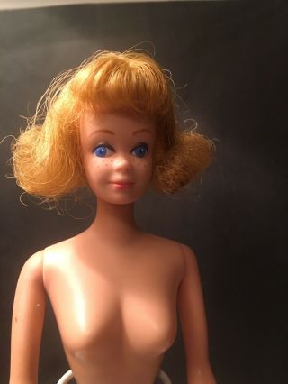 Vintage 1960’s Midge Barbie,  Blonde Hair,  Blue Eyed Cutie 3