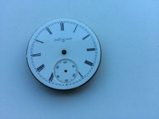 Pocket Watch Movement Elgin,  Antique