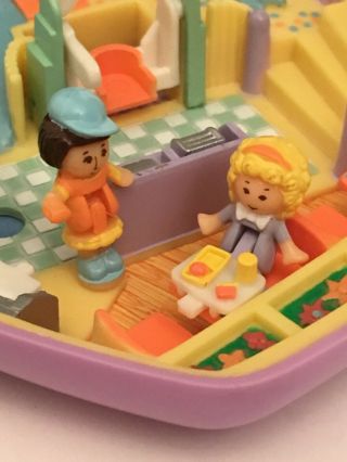 ✨ Vintage 1992 Polly Pocket Bluebird Fast Food Restaurant Compact ✨ Complete ✨