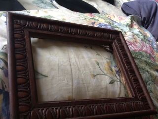Victorian Arts And Crafts Oak Picture Frame 9in By 8in