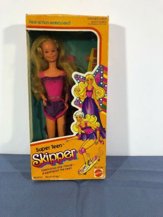 Vintage 1978 Teen Skipper Mattel 2756 Please Read