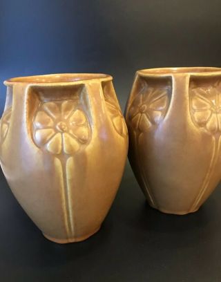 Matching 1929 Antique Rookwood Art Pottery Vase,  form 2380,  XXIX 3