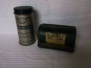 Vintage Bob - Bet Bait Box And Handy Bait Box