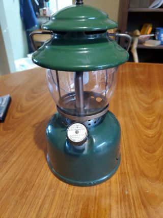 Vintage Coleman Lp Gas Lantern 5120 Dated 6/63,  Minor Rust,