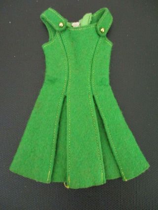 Vintage Barbie: Skipper 1922 Town Togs Green Jumper Dress