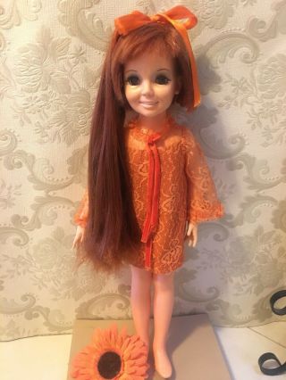 Vintage Crissy Hair Grow Doll 1970’s 3