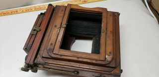 Antique Eastman Kodak Empire State No 2 folding bellows portrait studio camera 6