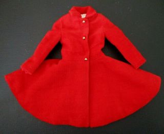 Vintage Barbie: Skipper Red Velvet Dress Coat 1906