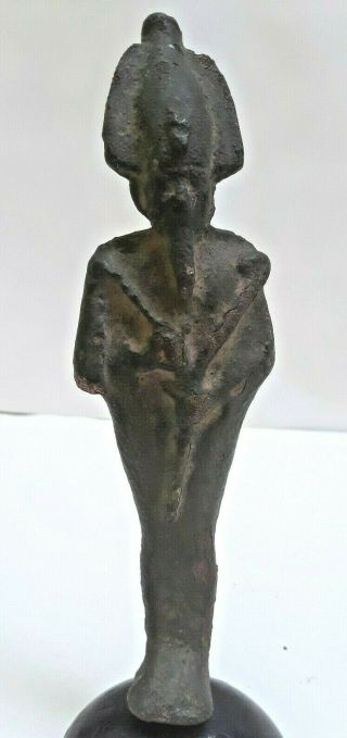 Antique Ancient Egyptian Antiquity Style Bronze Ushabti Tomb Figure Nr