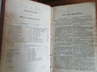 Antique BIBLE Full Leather Book 1861 OLD / TESTAMENTS FINE BINDING CIVIL WAR 8