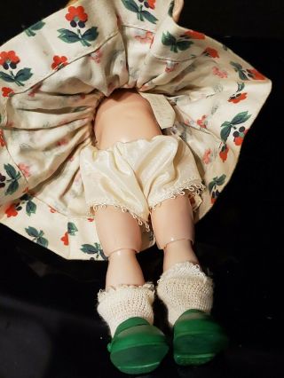 Vintage Vogue Ginny Doll BKW ML Tagged Flower Darling And Away We Go Dress (1956) 7