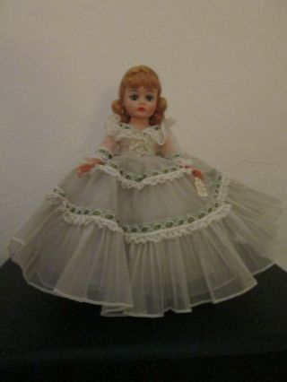 Vintage Madame Alexander " Southern Belle " Bk 8 " Doll With Stand