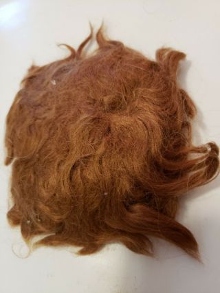 Vintage Doll Wig Mohair 9,  10 " Across For Antique German French Bisque X36