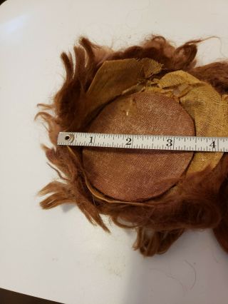 Vintage Doll Wig Mohair 9,  10 