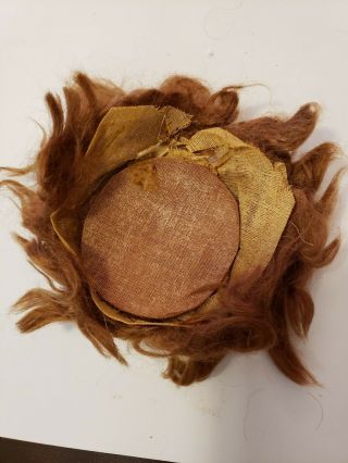 Vintage Doll Wig Mohair 9,  10 