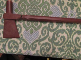 Antique Sioux? Solid Catlinite Tomahawk Pipe