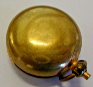 Antique Victorian brass sovereign case 3