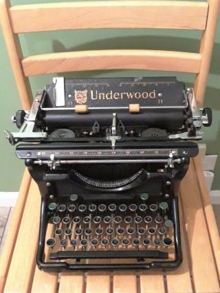 Vintage Antique Underwood Typewriter Underwood 11