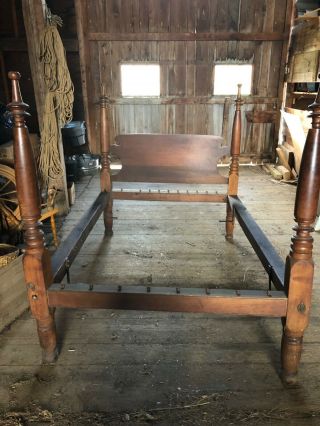 1800’s Antique Rope Bed.  Full Size