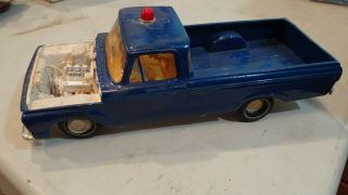 Vintage 1963 Ford Custom Cab Plastic Promo Truck Model Parts Repair