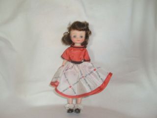 Betsy Mccall - Doll/vintage Betsy Mccall Print Dress - Complete