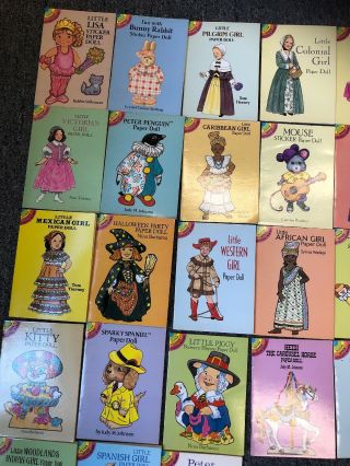 39,  Dover Little Activity Paper Doll Books Complete 23 Incomplete Activity Book 2