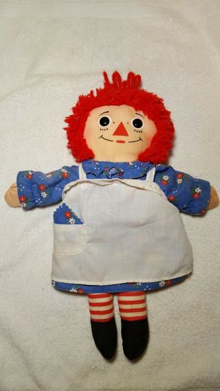 VINTAGE Authentic Collectible Raggedy Ann 12 Inch Doll 2