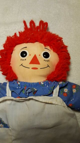 VINTAGE Authentic Collectible Raggedy Ann 12 Inch Doll 3