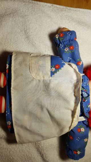 VINTAGE Authentic Collectible Raggedy Ann 12 Inch Doll 4
