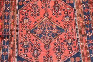 Geometric Traditional Oriental Wool Area Rug Hand - Knotted Carpet 3x6 5