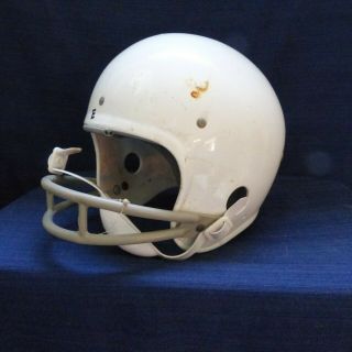 Vintage,  Rawlings Hc - 38 N,  White Suspension Football Helmet Sz Lg