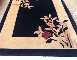 AN AWESOME ART DECO DESIGN CHINESE RUG 2