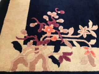 AN AWESOME ART DECO DESIGN CHINESE RUG 6