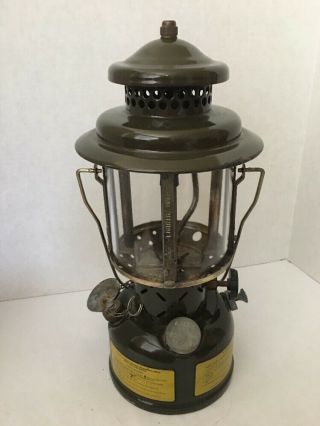 Vintage Us Armstrong Mil - Spec Military Lantern With Quadrant Glass 1977 Coleman?