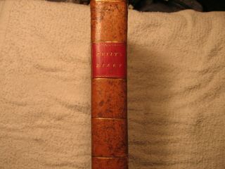 Antique Leather Bound Book " Rutty 