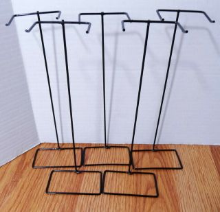 Vintage Ken Dolls Black Wire Stand (s) 1 Stand Up To 5 Stands