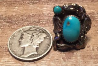 Lee / Mary Zuni Weebothee Sterling Antique Tie Tac Lapel Pin Native American 5