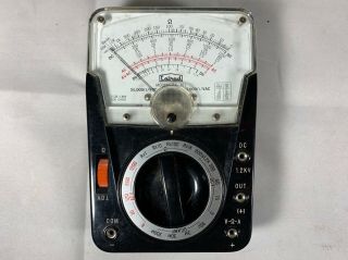 Vintage Calrad TK - 301 Multimeter Tester Voltmeter - With box 4