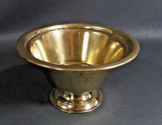 1870 Antique Imperial Russian Batashev Tula Samovar Brass Drip Drop Bowl Marked