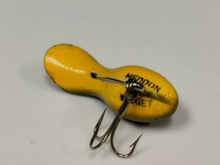 Vintage Heddon Widget Fly Rod Size Bass Bait Fishing Lure Bull Frog Tadpolly Tad 3