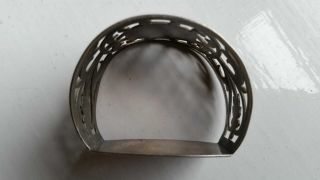 Sydney And Co 1924 Birmingham Silver Napkin Ring 4