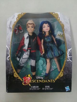 Disney Descendants Two - Pack Evie Isle Of The Lost And Carlos Isle Of The Lost