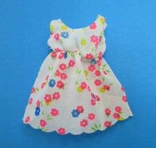 Vintage Barbie Francie - Pretty Power 1512 Sears Exclusive Floral Nightgown