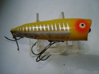 Heddon Chugger Spook Lure in Yellowshore Color 4