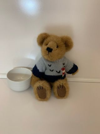 " Kevin G.  Bearsley " Boyds Bears 917362 Lighthouse Sweater Retired 10 "